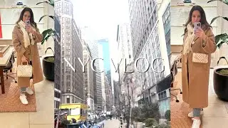 NYC LUXURY SHOPPING VLOG | GRWM, Unboxing Chanel | Louis Vuitton Nautical Collection, Moynat & Loewe