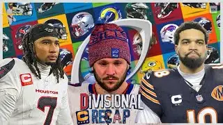 NFL DIVISIONAL RECAP AFTER SOME REAL GOOD GAMES THIS WEEKEND