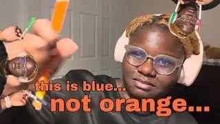 ASMR color focusing but I found the camera | visual triggers and drawing on your face