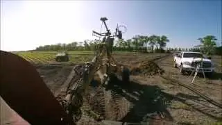 Drain Tile Installation With Soil-Max Gold Digger