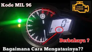 Cara Mengatasi Code MIL 96 Yamaha Vixion, MX-King, Aerox, N-Max, Lexi, Jupiter Z1