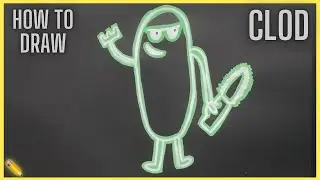 How to draw Clod glow effect drawing 🎉✏️ 
