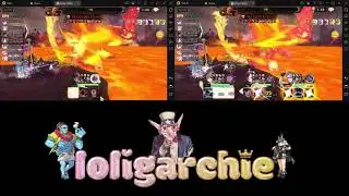 [King's Raid] GC3 Velkazar - Playing with two accounts at the same time