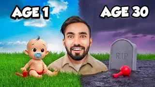 AGE 1 VS AGE 30 😱 LIFE CHANGES YOU WON'T BELIEVE | TECHNO GAMERZ