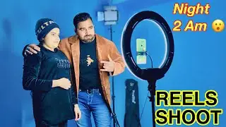 Reels Shoot Raat 2 Baje 😮 bsrboyvlog furkannisha