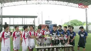 นักกีฬาฟุตซอลซ้อมงาน 