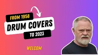 Welcome To My Drum Cover Channel! Only The Best Drum Covers Of Popular Songs From 1958 Till 2023.