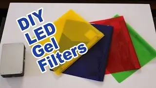 SUPER CHEAP DIY LED GEL FILTERS