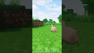 Just a duck running around in Minecraft #memes #minecraft