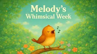 Melody's Whimsical Week | Bedtime Stories | Kids Audiobooks | Kazkify