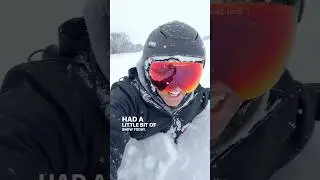 94cm / 37in snow Myoko Japan