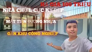 TÂY NINH : HẠ GIÁ TỚI 100 TRIỆU VỚI CĂN Nhà Mới 100% – Thiết Kế Sang – Đi Bộ Ra Chợ | Ninh Thạnh