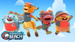 Every Season 2 Rescue ⛑️| Compilation for Kids | Kangaroo Beach
