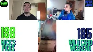 NICK'S PICKS LIVE - Wild Card Weekend!! NFL Predictions Podcast! S6WildCard
