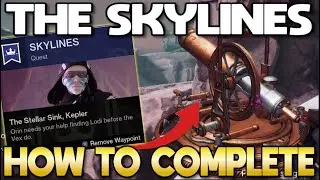 How to Complete SKYLINES Post Campaign Quest! NEW Edge of Fate Side Quest Guide! | Destiny 2