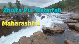 Zhulta Pul Waterfall near Poladpur, Dist. Raigad - Maharashtra. 5 Hrs Drive from Mumbai/Thane 😊
