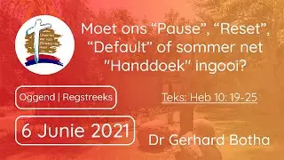 Moet ons &ldquo;Pause&rdquo;, &ldquo;Reset&rdquo;, &ldquo;Default&rdquo; of sommer net 