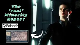 Pre-crime, Palantir, and *our* Minority Report