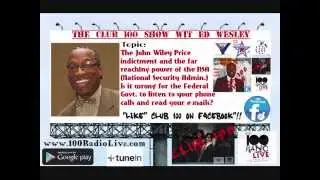 CLUB 100 SHOW wit Ed Wesley 04 10 2015