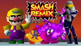 Smash Remix 1.2.0 (Smash Bros. 64 Hack) 3-Player Online Battles via Project64 Netplay