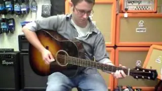 Collings Guitar CJMH Acoustic For Sale in Tallahasse Florida. Played by Aaron O'Rourke