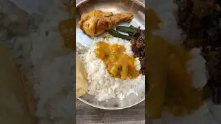 Posting this lunch video here after a short break.#food #youtubeshorts #oonu #naadan #minivlog#