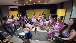 Sambadeiras - Ensaio - Deixa de Banca/Borogodá (Reginaldo Rossi)