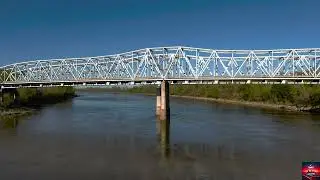 Missouri River at La Benite Park Sugar Creek MO.