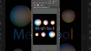 Mesh tool |Adobe IllustratorCC Tutorial|#graphicdesing #tutorial #illustrator #meshtool