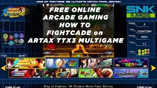 Artax TTX3 Multi 4.1 FREE Fightcade Online Arcade Games Taito Type X3 Multi FASTIO Vewlix Chewlix
