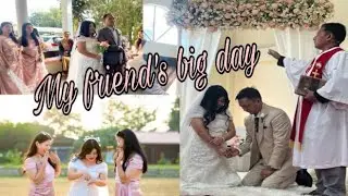 My Friend&rsquo;s Big Day 💍!!||A beautiful beginning of forever&hearts;️#wedding vlog#nagaland 
