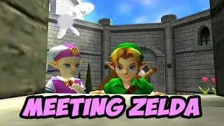 The Legend of Zelda: Ocarina of Time 3D - Meeting Zelda