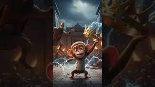 Time-Traveled to an Ancient Civilization 😱🐒 | Funny Short Film. #shorts
