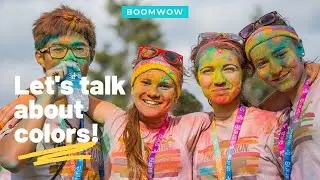 Holi powder color run!