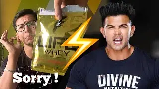Divine Nutrition By Ft. Sahil Khan Life Whey Protein Honest Review & Tested With MB Pro Check Kit