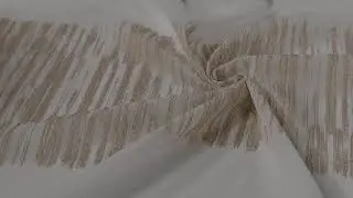 Schiebegardinen Meterware INA ECO Scherl ecru beige 60cm Breite