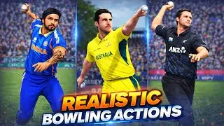 All New Realistic Bowling Actions in GAME CHANGER 5 V4.1🔥🎉 | Game Changer 5 | NB GAMING&trade;