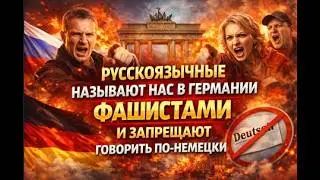 Скандал в Германии: РУССКОЯЗЫЧНЫЕ НАЗЫВАЮТ НАС ФАШИСТАМИ И УКАЗЫВАЮТ, НА КАКОМ ЯЗЫКЕ ГОВОРИТЬ