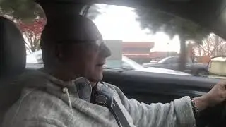 auto alert man - on the road