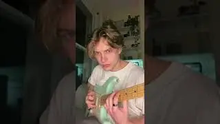 In My Head - Bedroom (guitar cover) #shorts