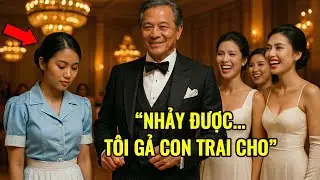 Tỷ phú thách cô lao công nghèo nhảy Valse – vài phút sau, cô khiến cả hội trường chết lặng!