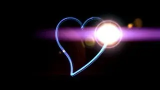 Footage Heart Streak With Flare 📀 Full HD 1080p