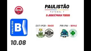 PAULIST&Atilde;O - F7 2024 SERIE B - 6&deg; RODADA FF7SP