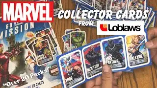 Opening over 20 Marvel Card Packs from Loblaws!
