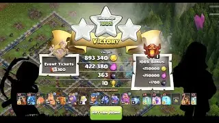 Clash of Clans Gameplay 3 Stare attack  @ClashOfClans  #clashofclans #attack #sms #coc 2