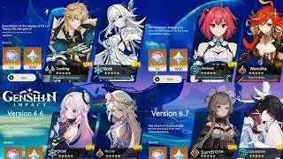 Полная дорожная карта баннеров Genshin Impact 6.4&ndash;6.7 | Даты выхода Варки, Скирк, Линнеи и Сандрона