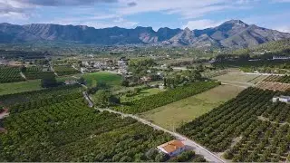 Relaxing Drone Views of Marxuquera (Gandia) | Calm 4K Aerial Footage