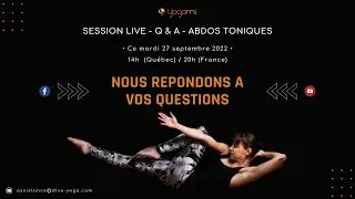 Session Live - Q&A : Programme th&eacute;rapeutique Abdos Toniques