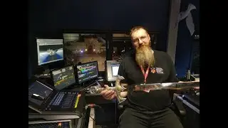 Backstage at the Edinburgh Military Tattoo.