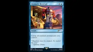 Secret Lair Transformers Roll Out or Rise Up